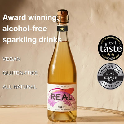 Real Sec Langsomt Fermentert Musserende Te Alkoholfri 75cl