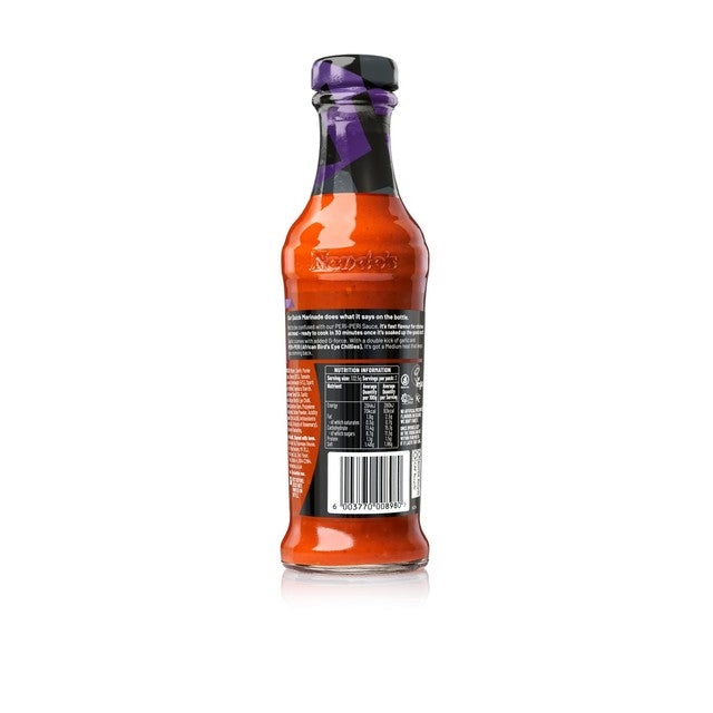 Nando's Garlic Peri-Peri Marinade 265g, imported from the UK