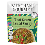 Merchant Gourmet Lentil Thai Green Curry 280g, imported from the UK