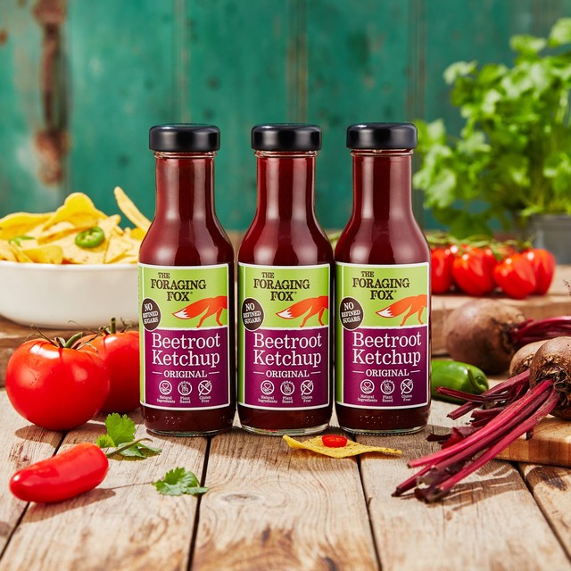 The Foraging Fox Original Beetroot Ketchup 285g (British brand)