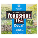 Yorkshire Tea decaf tea bags 80 teabags (British brand)