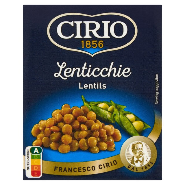 Cirio pre-cooked lentils 380g - British product