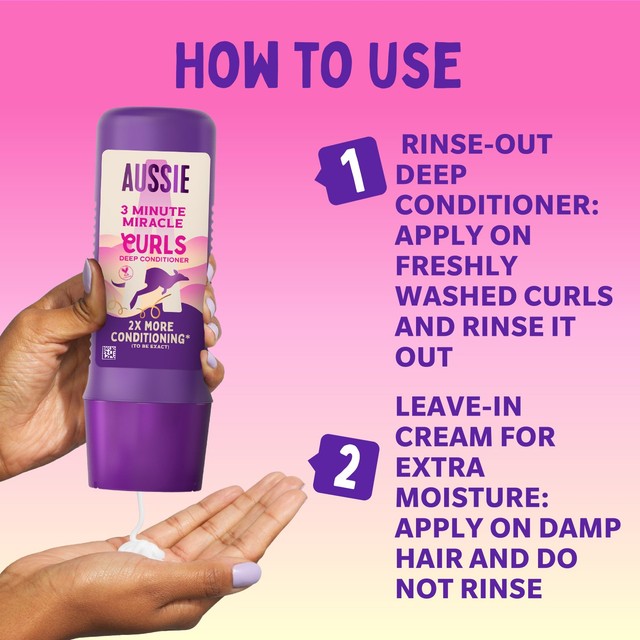 Aussie curls conditioner 250ml - British product