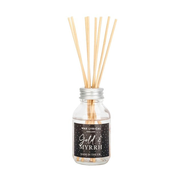 Wax Lyrical Gold & Myrrh reed diffuser 100ml (British brand)