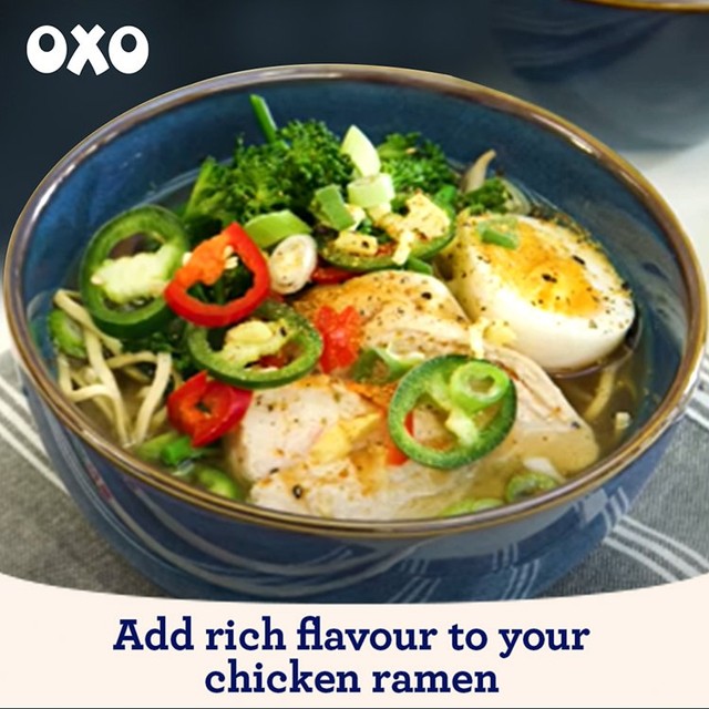 Oxo chicken stock cubes 142g, imported from the UK
