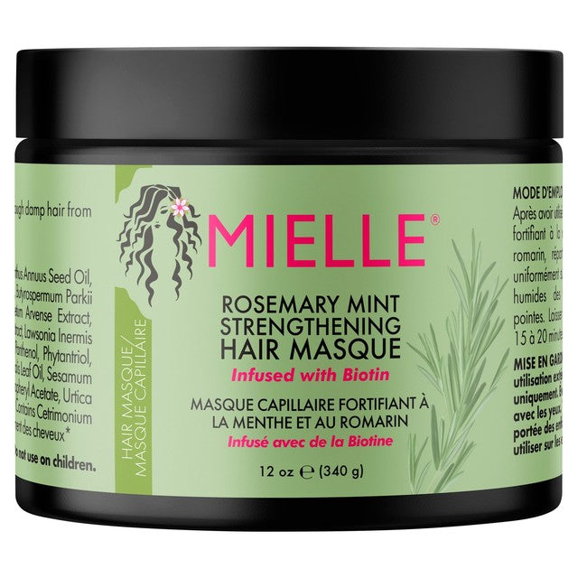 Mielle Rosemary Mint hair masque 340g, imported from the UK