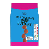 M&S milk chocolate baby buttons 30g, imported from the UK