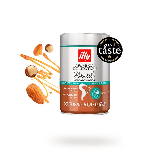 Illy Cerrado Mineiro Brazil coffee beans 250g, UK version