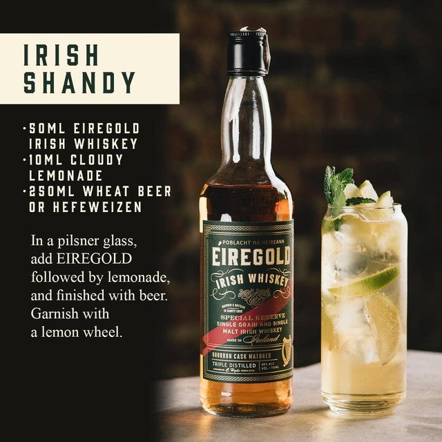 Eire Gold Irish whiskey 70cl - British product