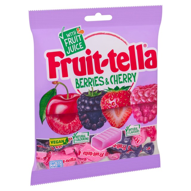 Fruittella Berry & Cherry chewy sweets 135g - British product