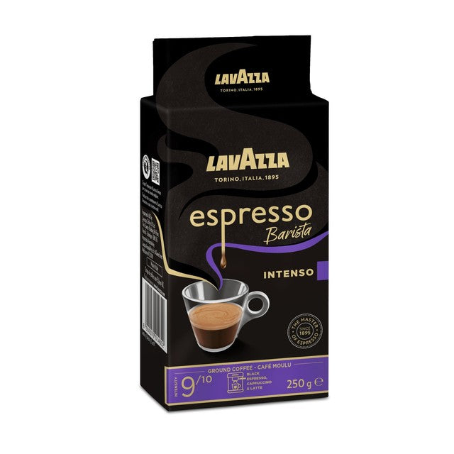 Lavazza Barista Intenso ground coffee 250g, UK version