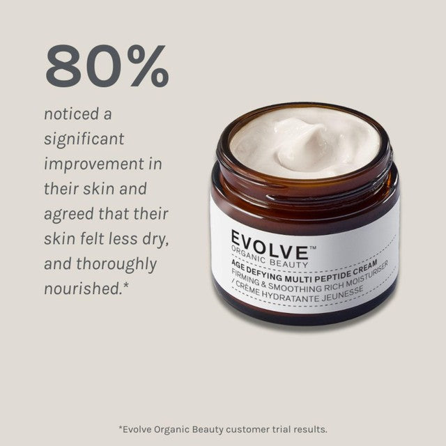 Evolve Beauty Age Defying Multi Peptide Cream 60ml - British product