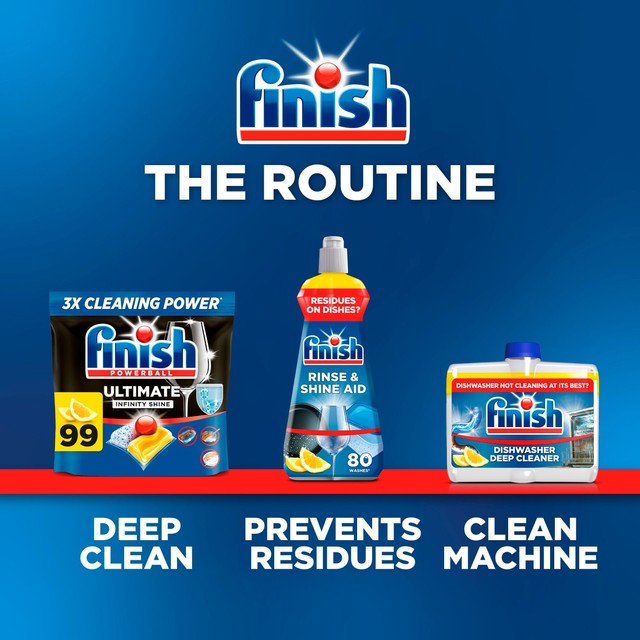 Finish Ultimate All in One Lemon dishwasher tablets, UK version