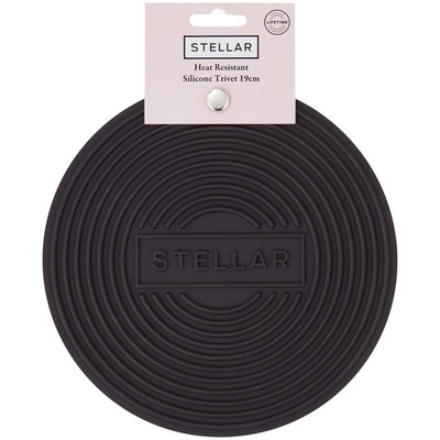 Stellar Kjøkken 19 cm Trivet i silikon og grytebeskytter