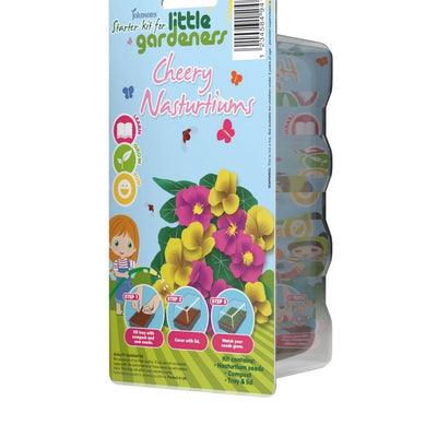 Johnsons Seeds LG Kirsebær Nasturtium blomsterfrø startsett