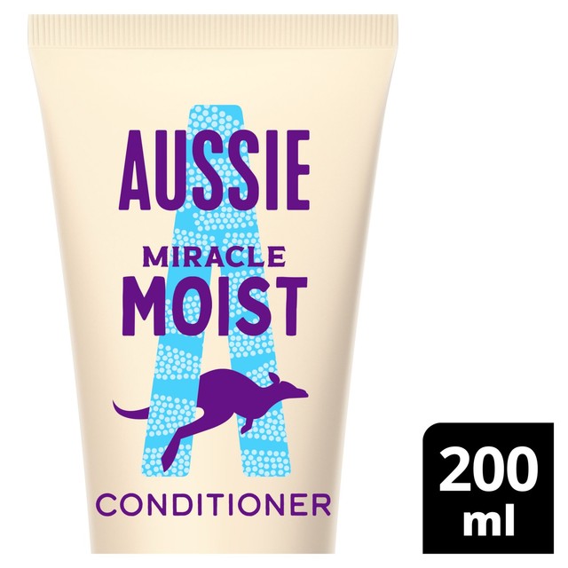 Aussie Miracle Moist conditioner 200ml (British brand)