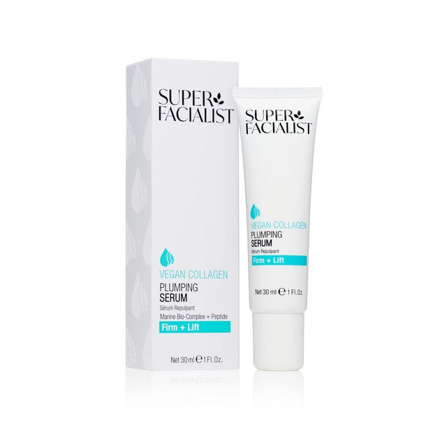 Super Facialist Vegan Collagen Plumping Face Serum 30ml (British brand)