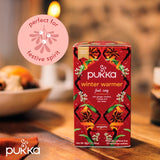 Pukka Herbs Winter Warmer herbal tea 20 teabags, imported from the UK