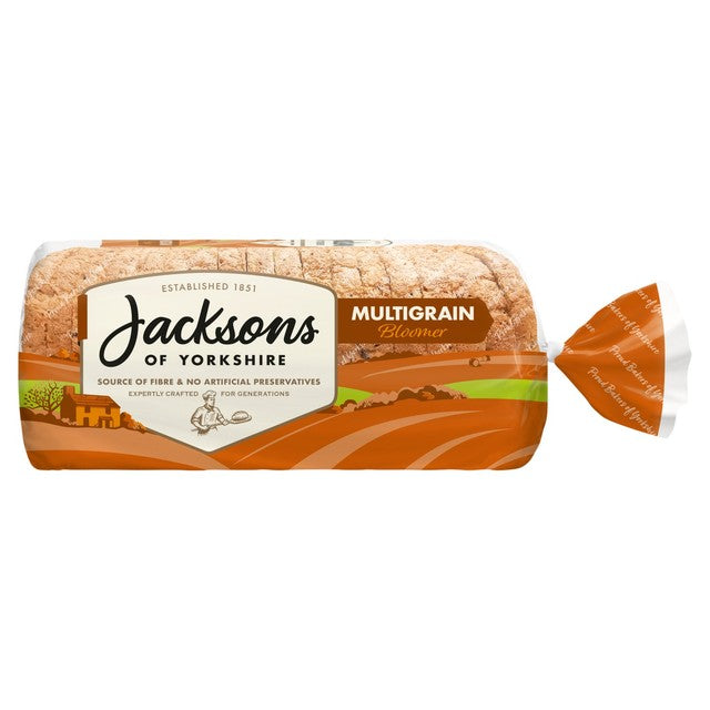 Jacksons multigrain brown bloomer 800g, UK version