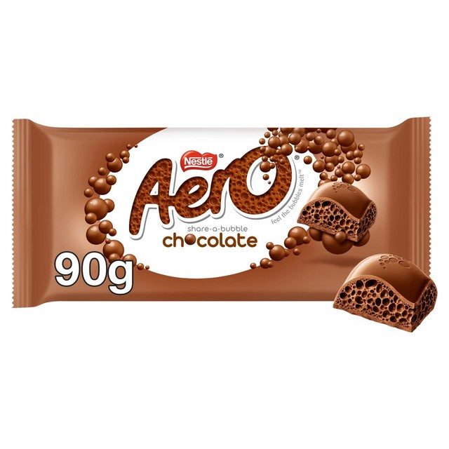 Aero milk chocolate sharing bar 90g - British product