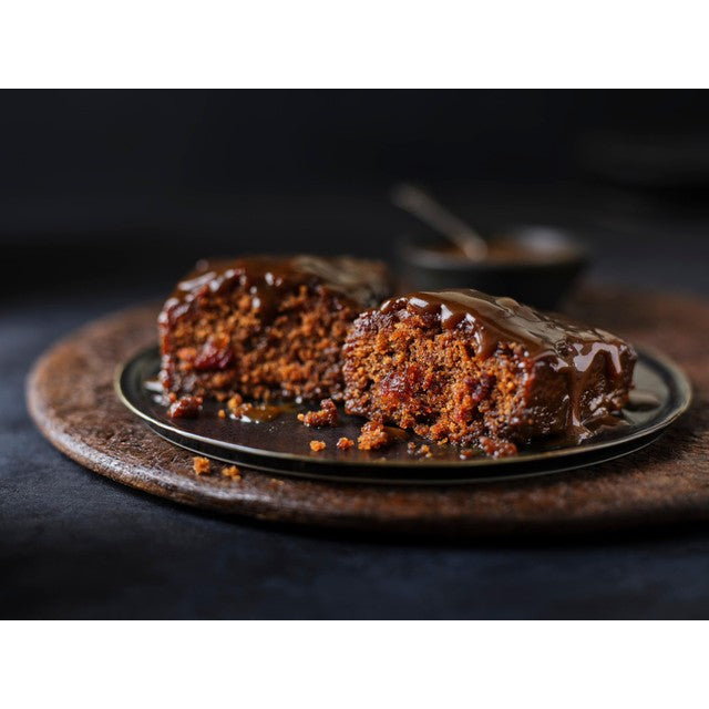 M&S sticky toffee pudding gluten free dessert, UK version