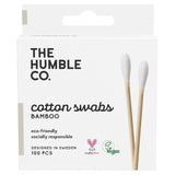 Humble Bamboo Cotton Swabs White 100 pack, UK version