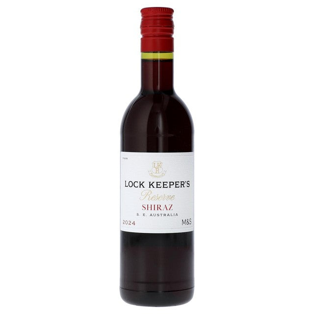M&S Lock Keepers Shiraz small bottle wine - British product