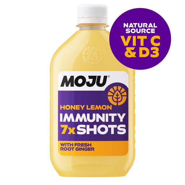 Moju Honey Lemon Shots dosing bottle 7 shots, UK version