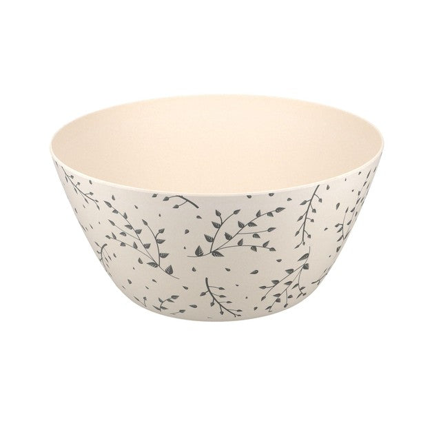 Natural Elements recycled plastic salad bowl 25cm, imported from the UK