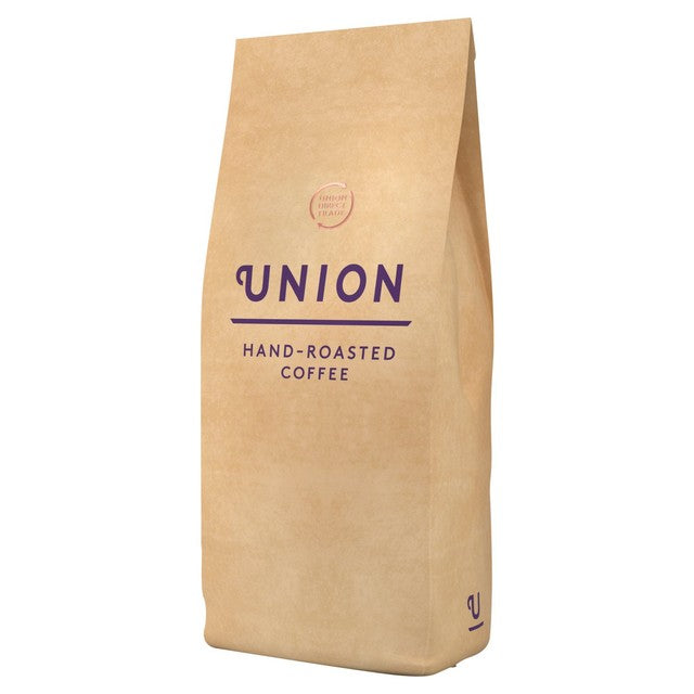 Union Hand-Roasted decaf blend wholebean coffee 1kg (British brand)