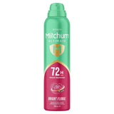 Mitchum anti-perspirant deodorant spray Bright Floral 250ml, imported from the UK