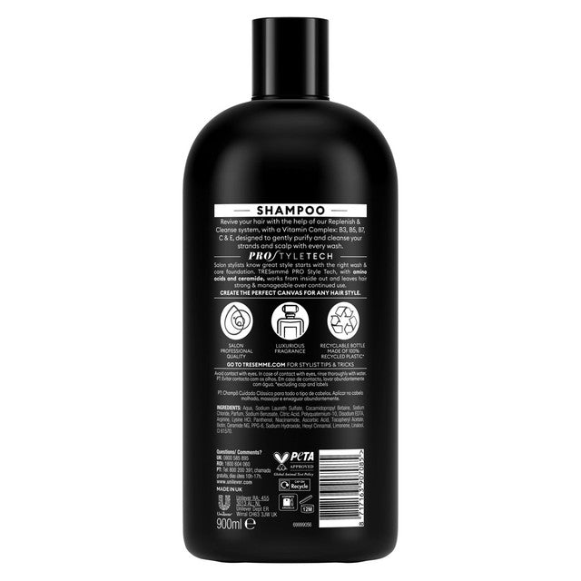 TRESemme Cleanse & Replenish Shampoo 900ml (British brand)