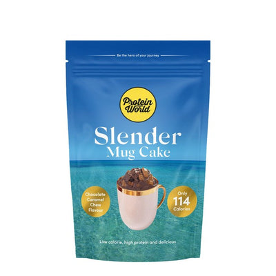 M&S Protein World Slender Mix Chocolate Caramel Chew Protein Mug Cake Mix 500g- Buy online at McGrocer