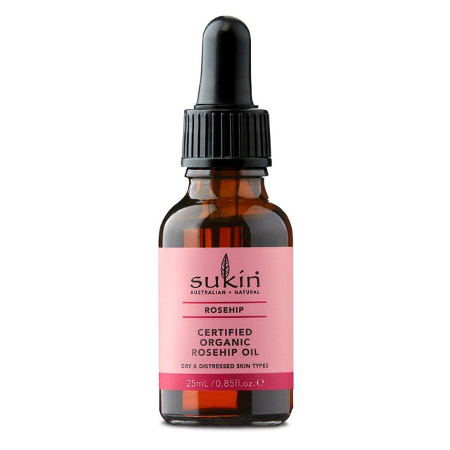 Sukin Organic Rosehip Oil 25ml Anti-Aging Formula (British brand)