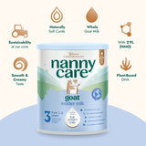 Nanny Care goat stage 3 toddler milk formula 800g, imported from the UK