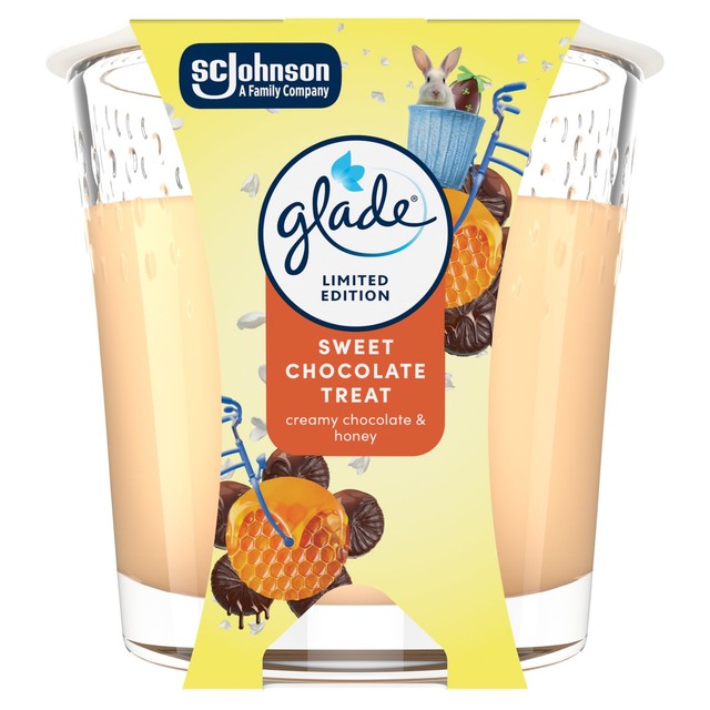 Glade Sweet Chocolate Treat scented candle 112g, UK version