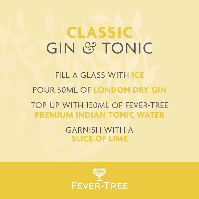 Fever-Tree Premium Indian Tonic Water 500ml - British product