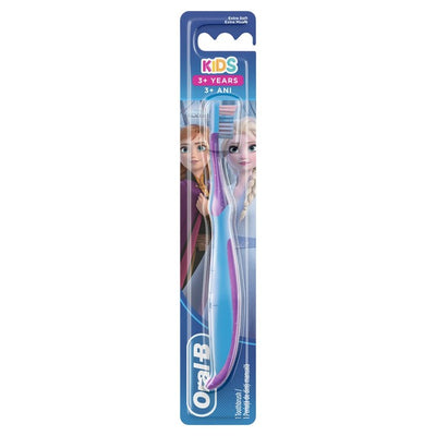 Oral-B Disney Toothbrush Stages 3-5 Years Frozen or Cars Kids Manual Toothbrush