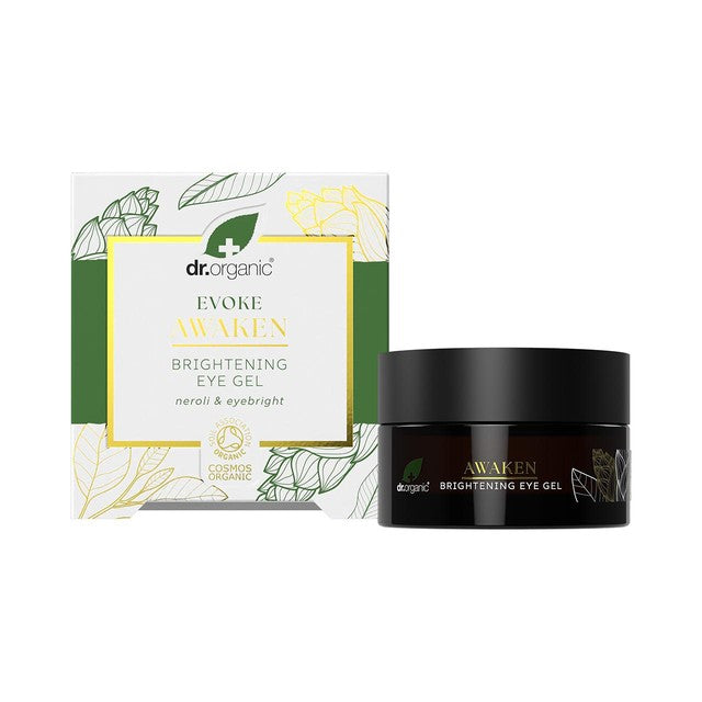 Dr Organic Evoke Awaken Brightening Eye Gel 10ml - British product