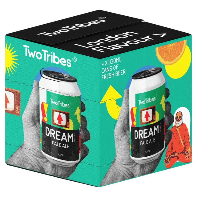 Two Tribes Dream Factory pale ale 4 x 330ml (British brand)