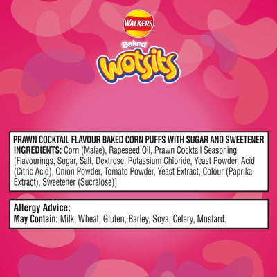 Walkers Wotsits Krabbencocktail Herzhafte Snacks Multipack