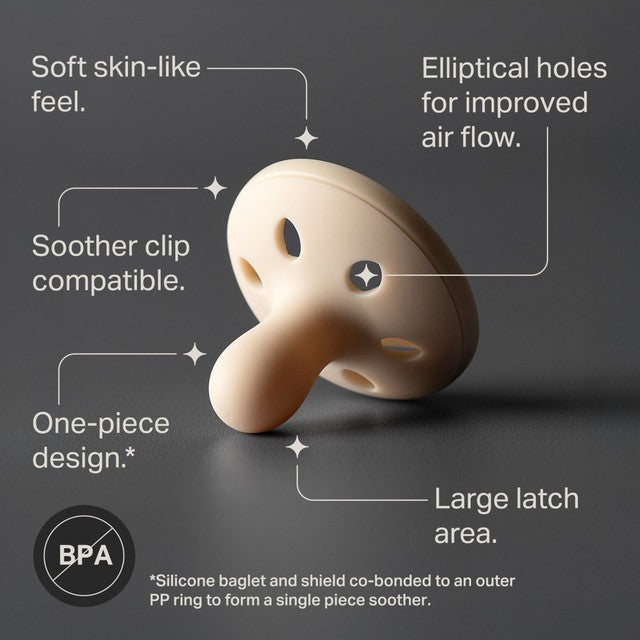 Tommee Tippee Breastlike Soothers 2 pack (British brand)