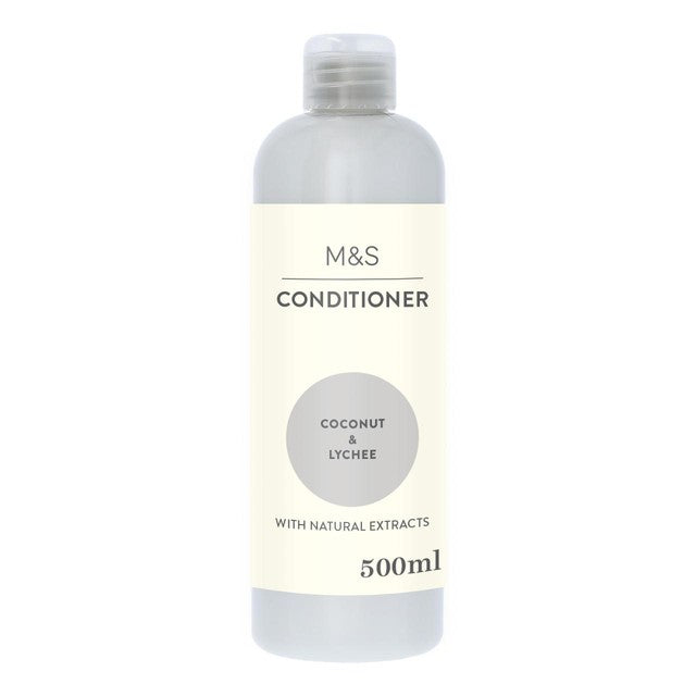 M&S Everyday Conditioner Coconut & Lychee 500ml, imported from the UK