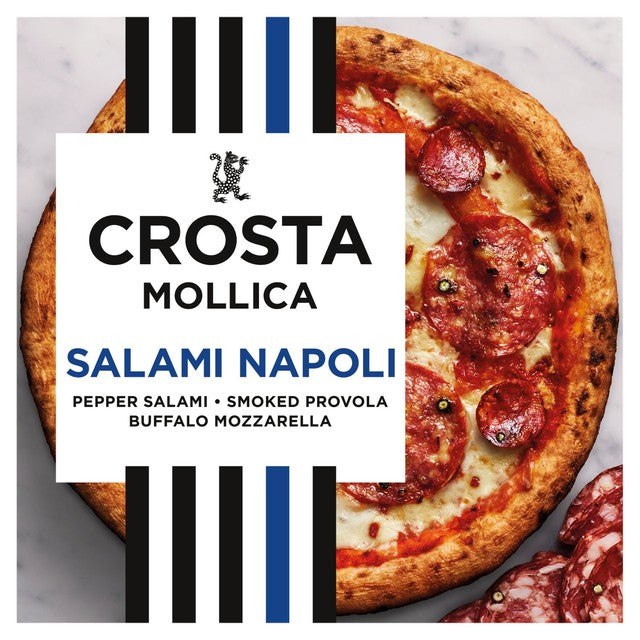 Crosta Mollica Salami Napoli Sourdough Pizza 413g - British product