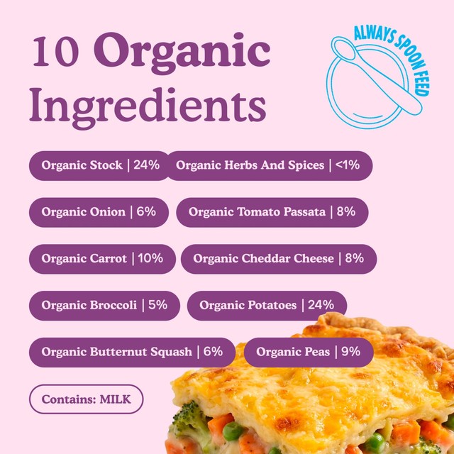 Little Freddie organic cheesy pie baby food 130g - British product