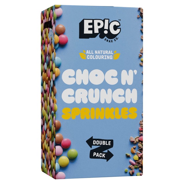 Epic Choc n Crunch cake sprinkles 120g - British product