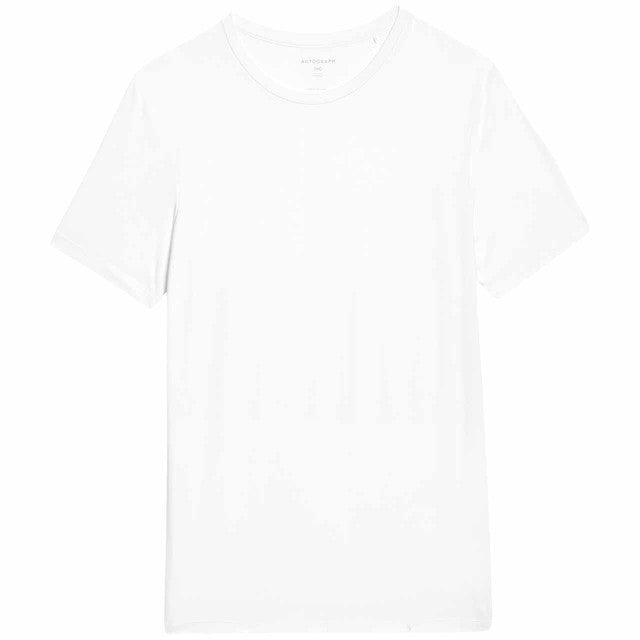 M&S Supima white cotton vest Small , imported from the UK