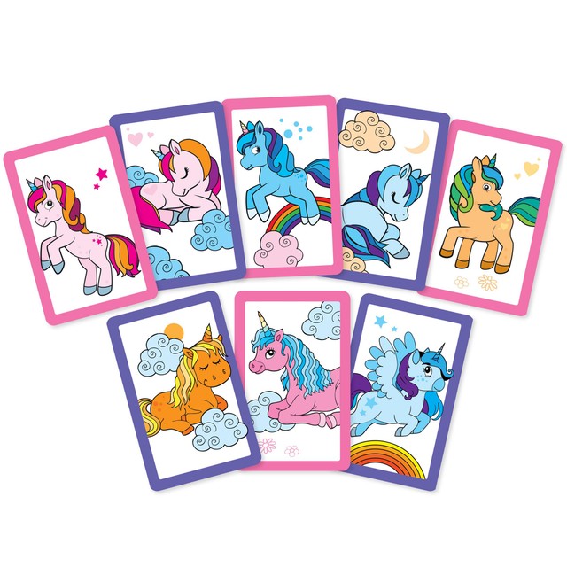 Cheatwell Games Unicorn Snap & Pairs card set - British product