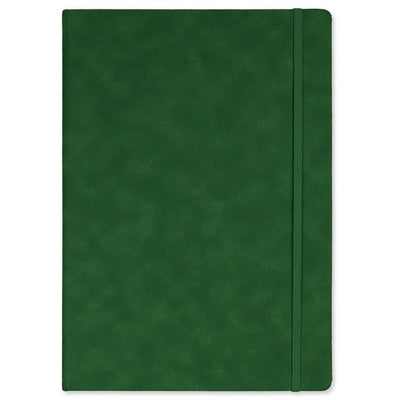 M&S Sinclairs Silvine A4 Executive Soft Feel Notebook Green 160 Pages- Buy online at McGrocer