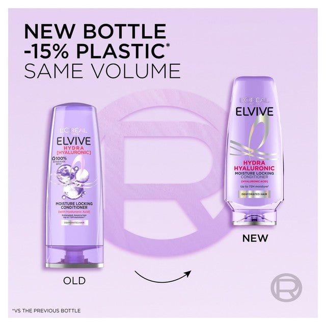 L'Oreal Elvive Hydra Hyaluronic hair conditioner 200ml, UK version